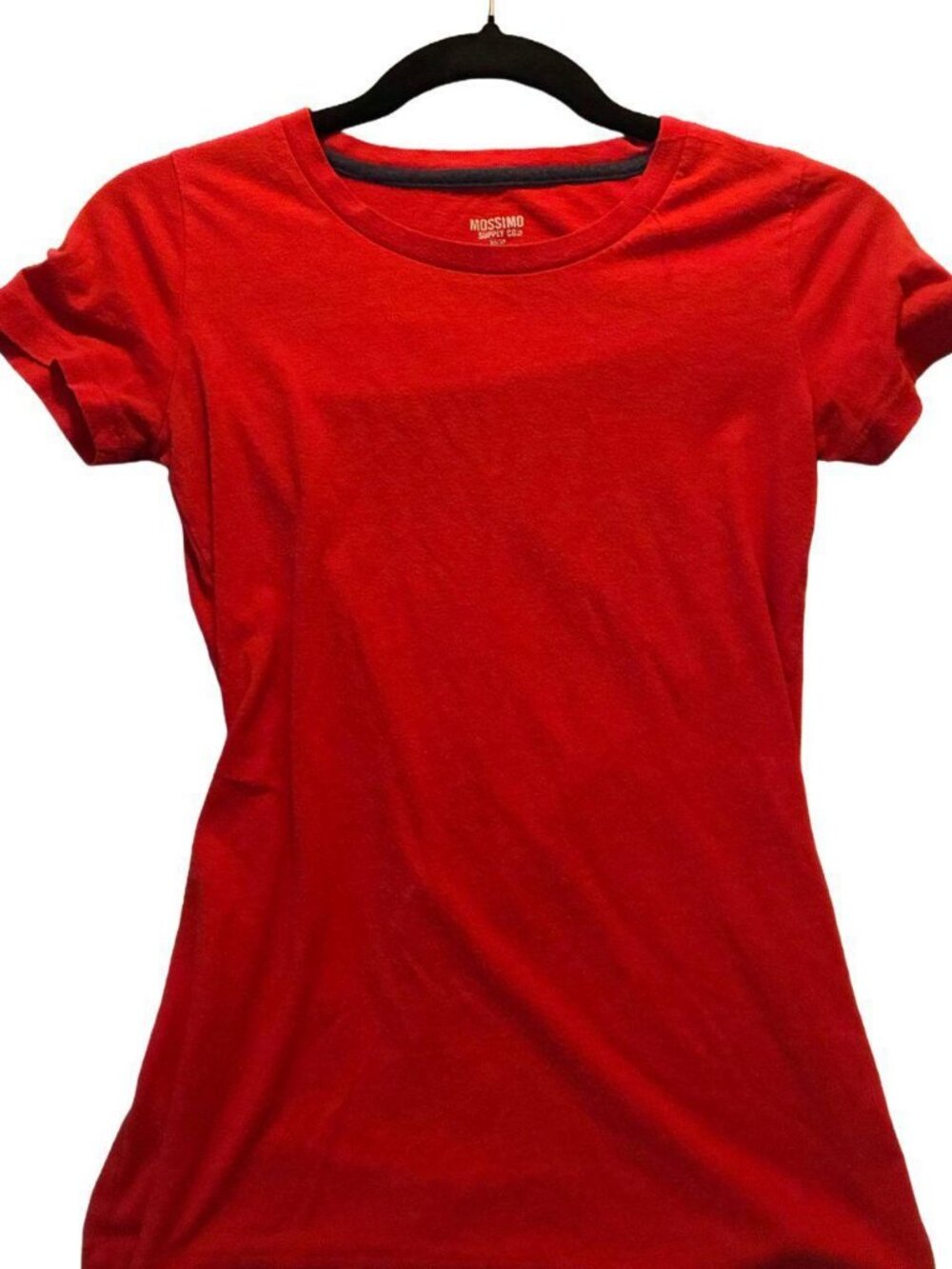 Mossimo Red Fitted T-Shirt XS